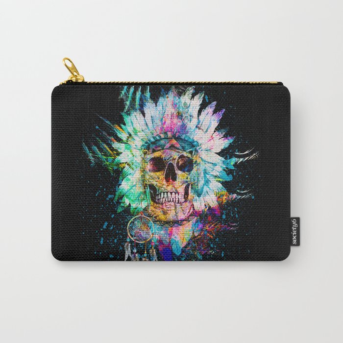 SKULL WILD S. Carry-All Pouch