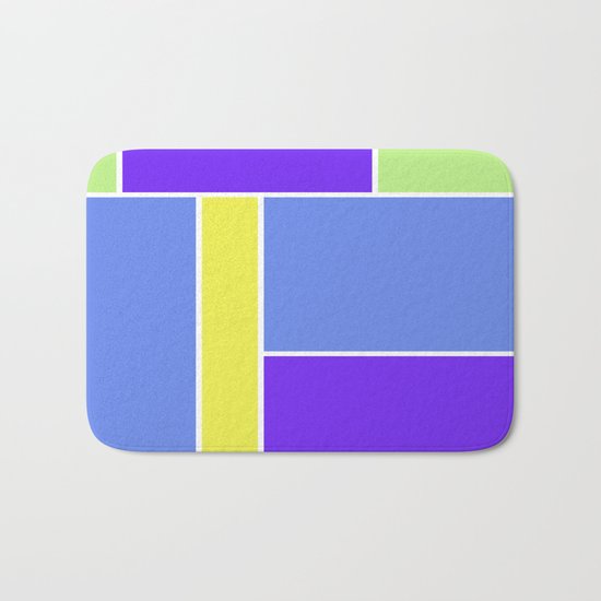 Abstract #461 Bath Mat