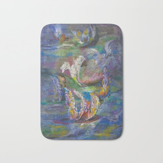 Babylonian Pondlife Bath Mat