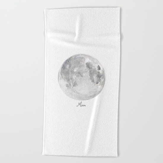 Moon Beach Towel