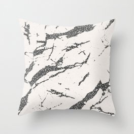 Marble Texture - Stone Throw Pillow