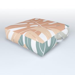 Monstera deliciosa Outdoor Floor Cushion | Monsteraleaves, Monsterapattern, Tropicalart, Jungleart, Tropicalleaves, Junglepainting, Monsteradeliciosa, Colourfulplants, Colourfulart, Painting 