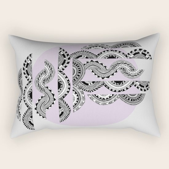 One Rectangular Pillow