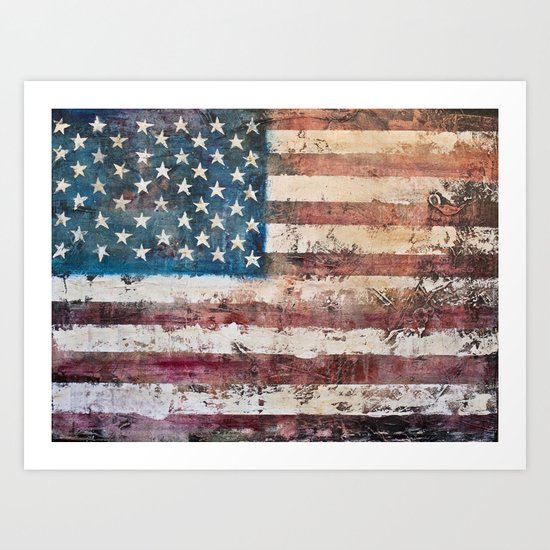 america Art Print