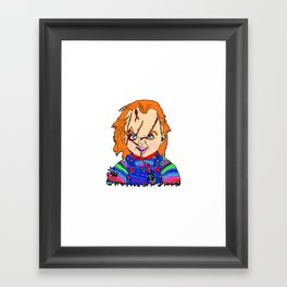 Chucky Framed Art Print