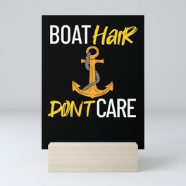 Sailing Boat Quotes Ship Knots Yacht Beginner Mini Art Print