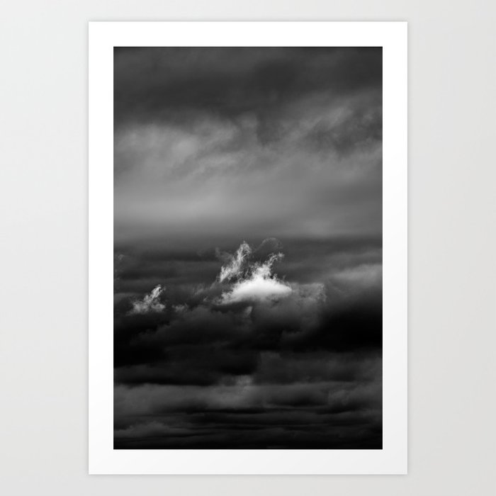 Gloomy Sky 0010 Art Print