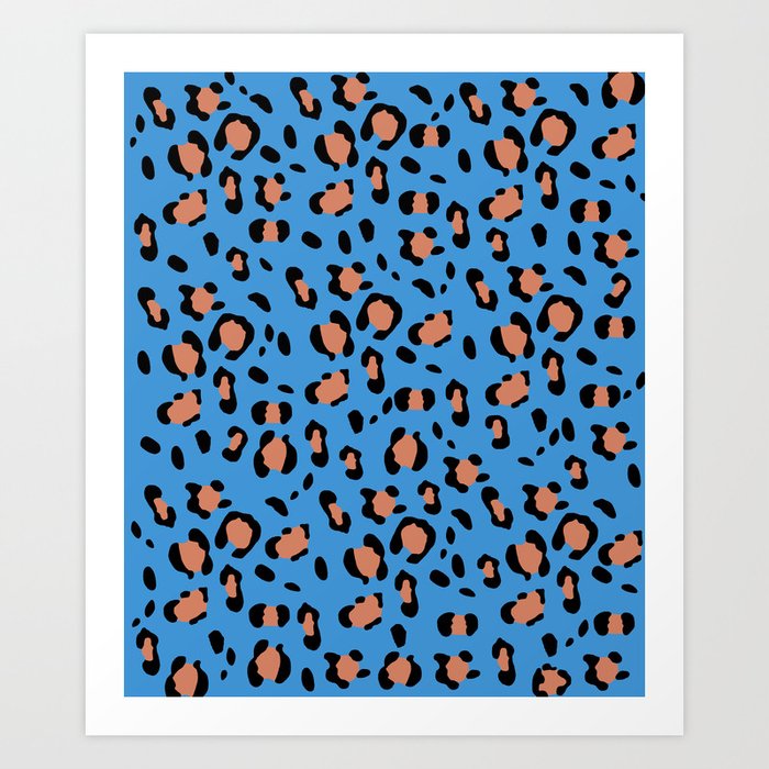 Leopard Animal Print Glam #19 #pattern #decor #art #society6 Art Print