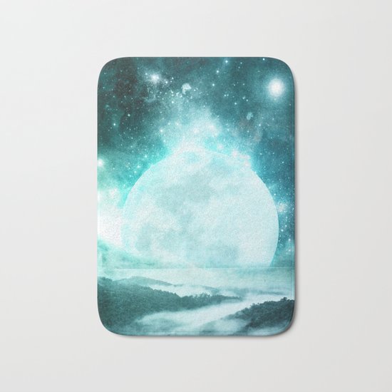 A Moon So Bright Bath Mat