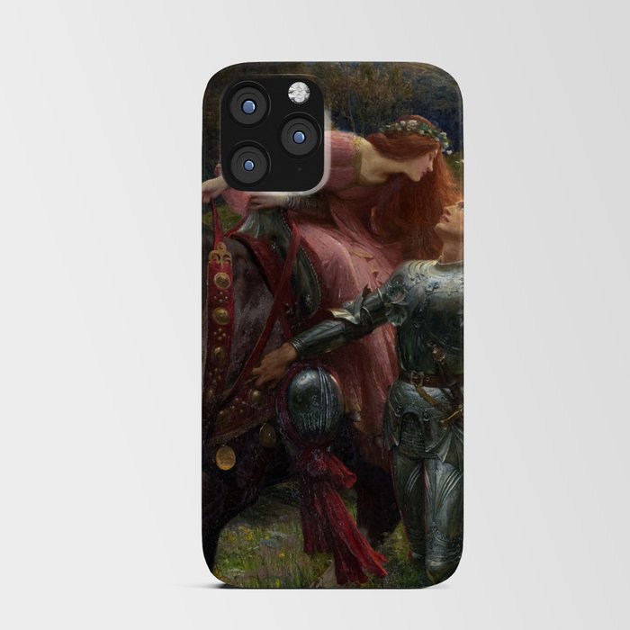 The Beautiful Lady Without Mercy, 1902 by Frank Dicksee iPhone Card Case