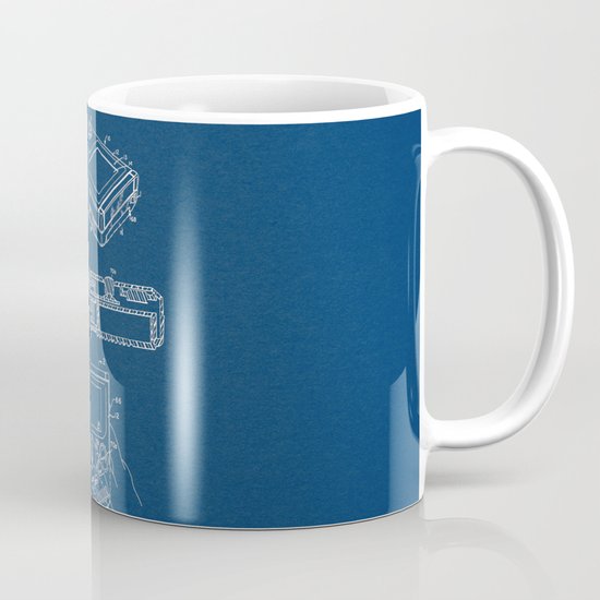 Gameboy blue Patent Coffee Mug