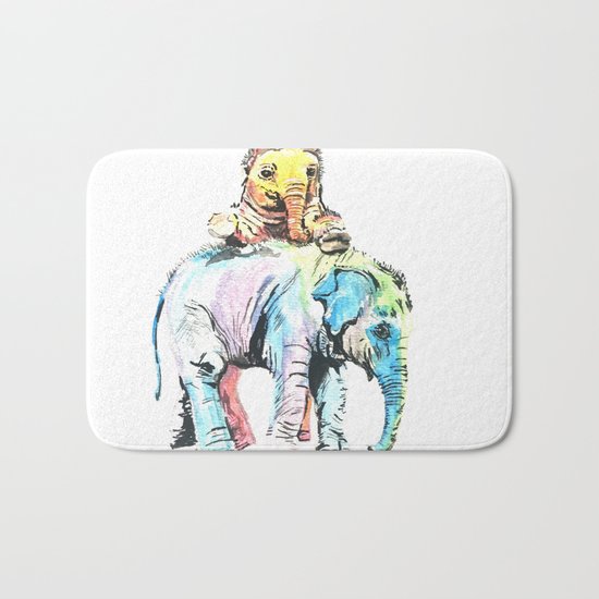 Playing around Bath Mat