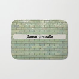 Berlin U-Bahn Memories - Samariterstraße Bath Mat