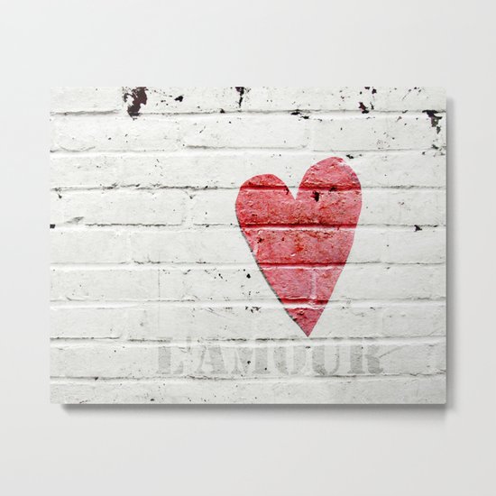 L'amour Metal Print