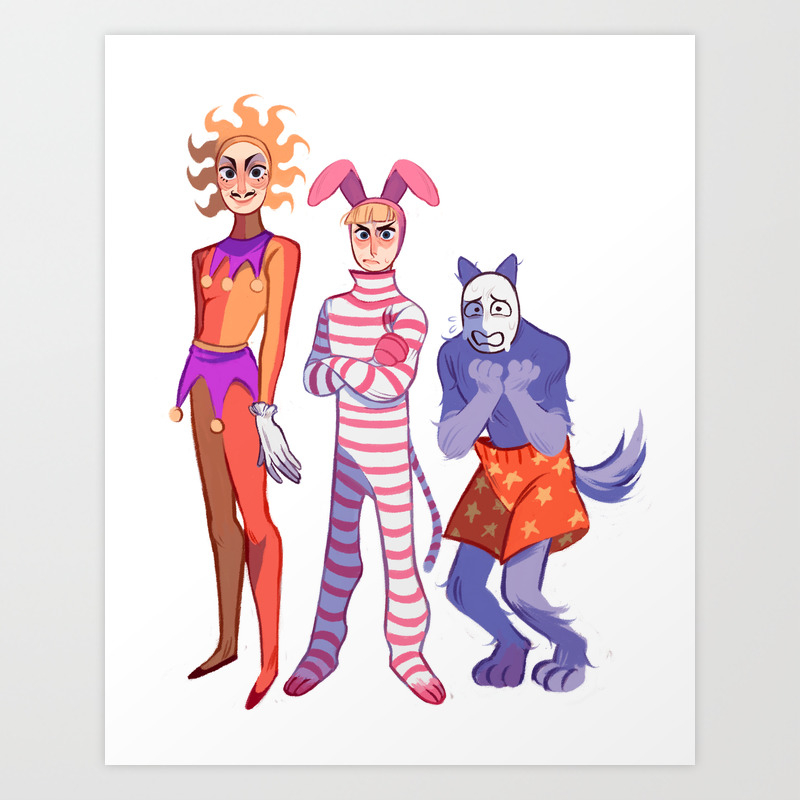 Wallpaper Popee The Performer Art Print By Lizardboyprince Society6 For Free