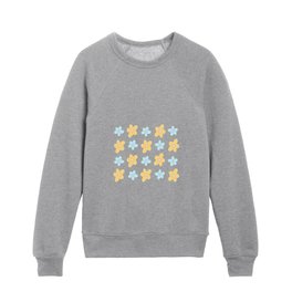 Flower Pop Illustration Kids Crewneck