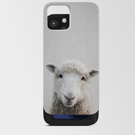 Sheep - Colorful iPhone Card Case