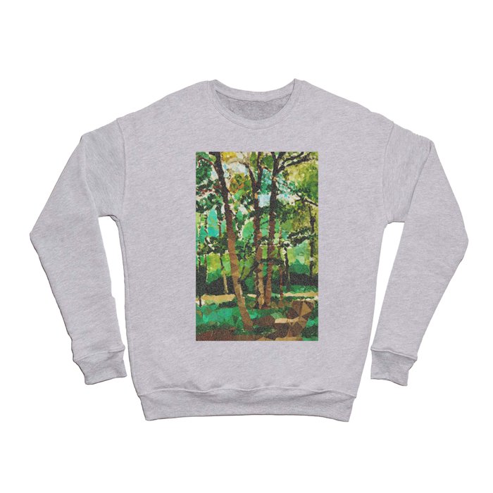 Impressionist Trees After Matisse Crewneck Sweatshirt