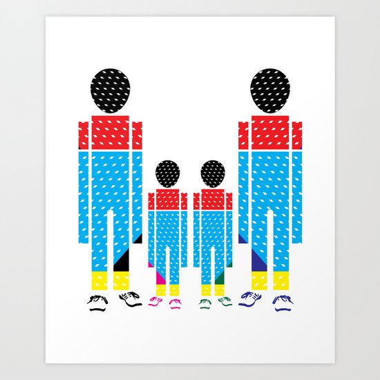 Familly Art Print