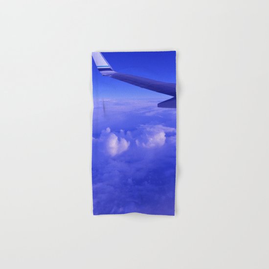 Aerial Blue Hues II Hand & Bath Towel