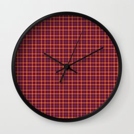 Plaids Pattern 001#021 Wall Clock