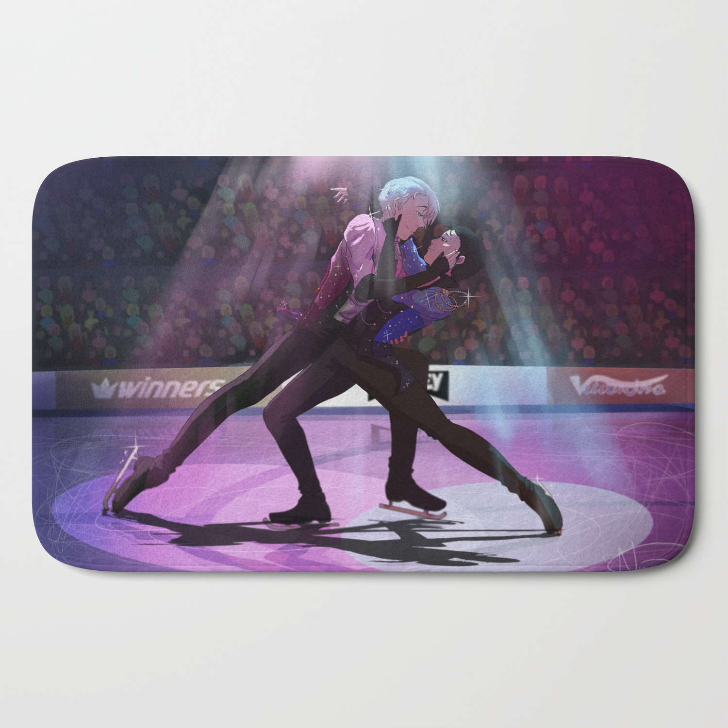 Yuri On Ice Final Skate Bath Mat By Iltasatuja Society6