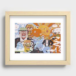 All Together Now Recessed Framed Print