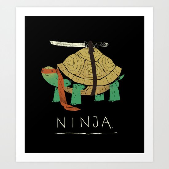 ninja Art Print