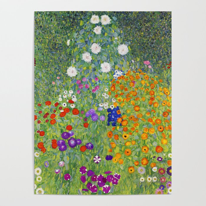 Flower Garden - Gustav Klimt Poster