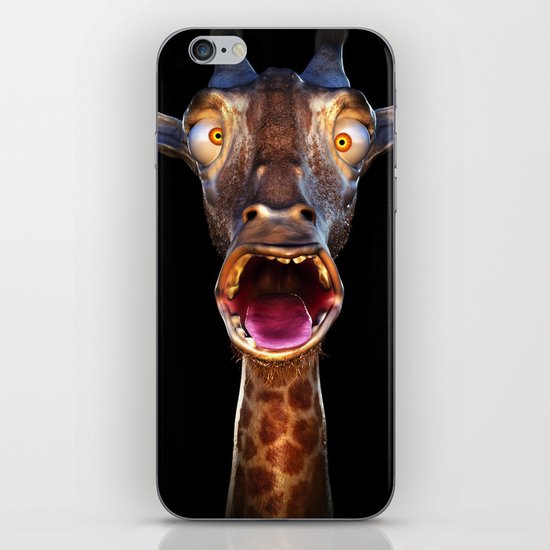 Animal Portraits - Giraffe iPhone & iPod Skin