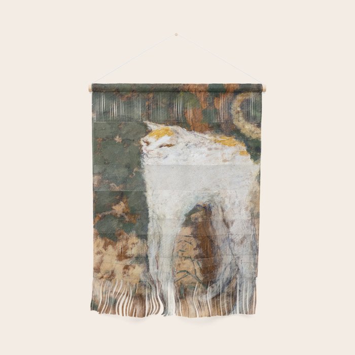 Pierre Bonnard The White Cat / Le Chat Blanc Wall Hanging by Painting Artwork Society6