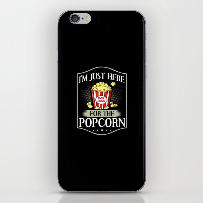 Popcorn Machine Movie Snack Maker iPhone Skin