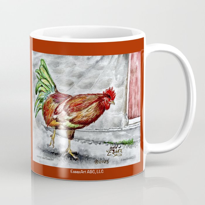 Grand Cayman Rooster Coffee Mug
