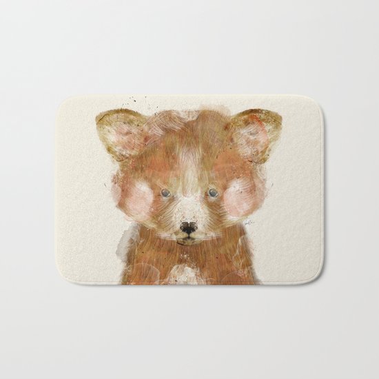 little red panda Bath Mat