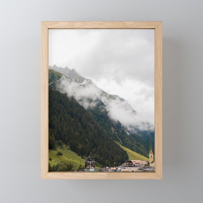 Mountain Mood | Travel Photography Framed Mini Art Print