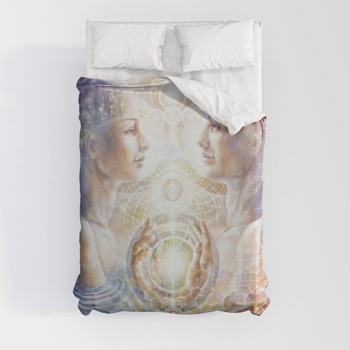 Beloved by AutumnSkyeART Duvet Cover