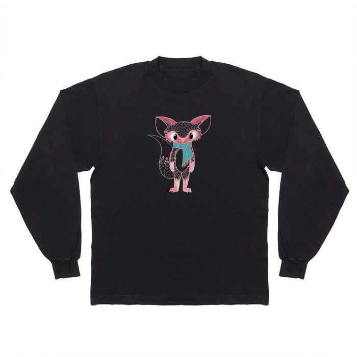 The Fox in the Snow Long Sleeve T Shirt