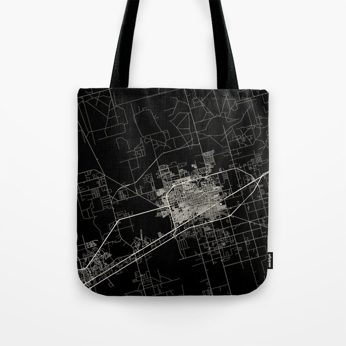 Midland, USA - City Map  Tote Bag