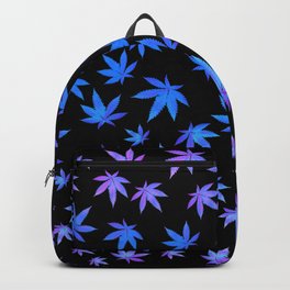 Iridescent Wacky Tobaccy on Black Backpack