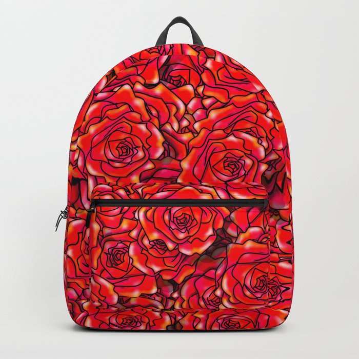 Red Rose Backpack