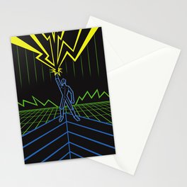 I Dream in Neon Stationery Cards