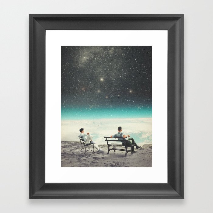 You Were There, in my Deepest Silence Framed Art Print