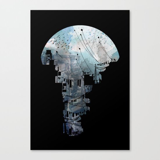 Secret Streets II Canvas Print
