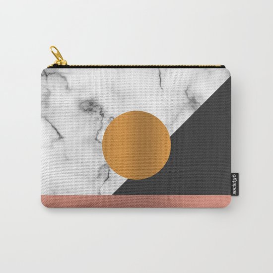 Marble & metals Carry-All Pouch