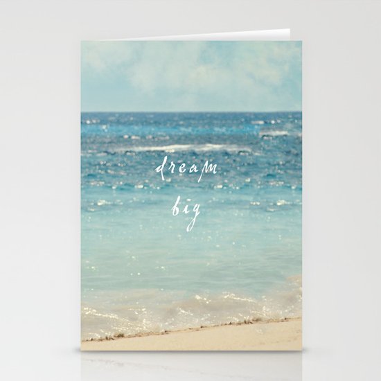 dream big Stationery Cards