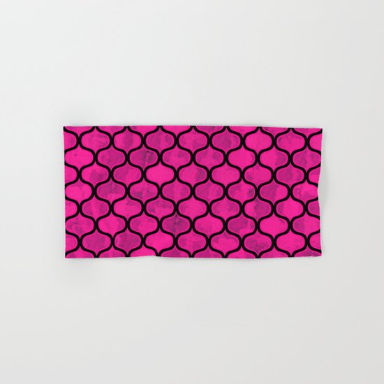 Watercolor Lovely Pattern VVIX Hand & Bath Towel