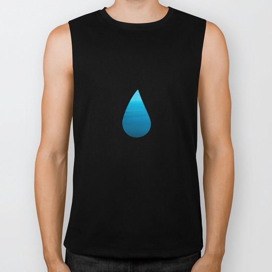 Deep Droplet Biker Tank