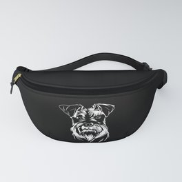 Schnauzer Dog Lover Gift Canine Owner Fanny Pack