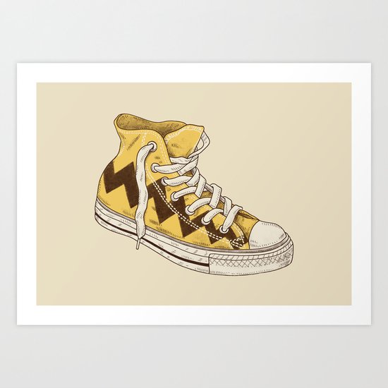Chuck Art Print