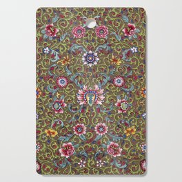Chinese Floral Pattern 21 Cutting Board